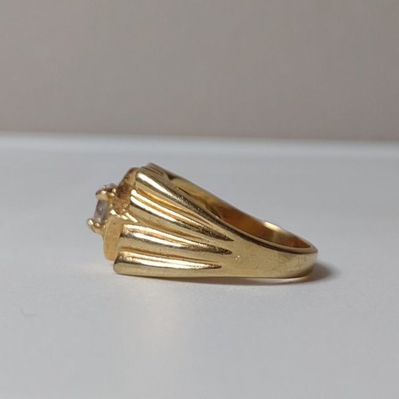 Very Pretty Size 9.5 14k HGE Ring - Picture 4 of 10